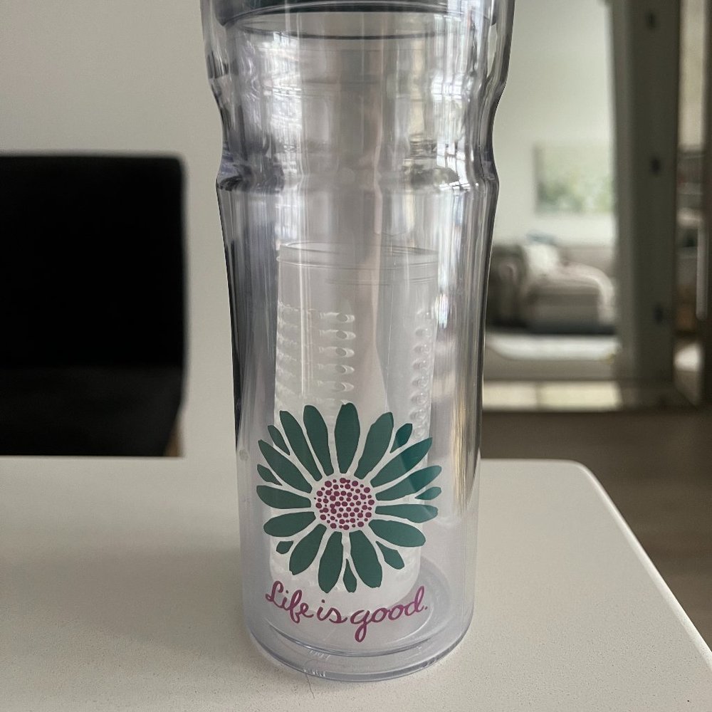 Life is Good Diffuser Water Bottle